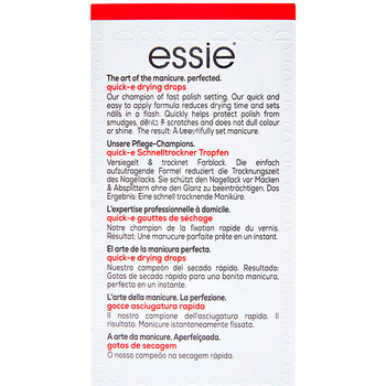 Essie Quick-e Drying Drops Sets Polish Fast 
