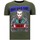 textil Hombre Camisetas manga corta Local Fanatic Camiseta Exclusiva De Los El Joker Verde