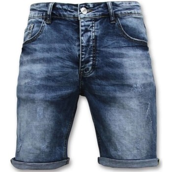 textil Hombre Pantalones cortos Enos Los Pantalones Cortos De Los Short Azul