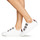 Zapatos Mujer Zapatillas bajas Bons baisers de Paname EDITH GLITTER TONGUE Blanco