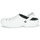 Zapatos Zuecos (Clogs) Crocs CLASSIC LINED CLOG Blanco