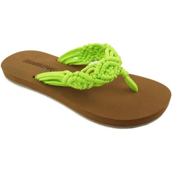 Zapatos Mujer Sandalias Brasileras Crochet Green