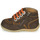 Zapatos Niño Botas de caña baja Kickers BONZIP-2 Marrón / Naranja