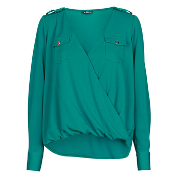 textil Mujer Tops / Blusas Marciano SALLY CREPE TOP Verde