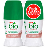 Belleza Tratamiento corporal Byly Bio Natural 0% Invisible Deo Roll-on Lote 2 X 