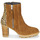 Zapatos Mujer Botines Philippe Morvan LOKS V1 VELOURS CAMEL/LEOP Marrón / Leopardo