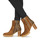 Zapatos Mujer Botines Philippe Morvan LOKS V1 VELOURS CAMEL/LEOP Marrón / Leopardo