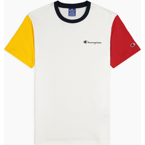 textil Hombre Camisetas manga corta Champion Camiseta  de manga corta en color block en contraste Multicolor