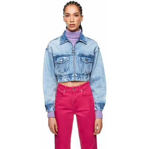 textil Mujer cazadoras Pepe jeans CHAQUETA  ROGUE Multicolor
