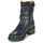 Zapatos Mujer Botas de caña baja Casta MERITA Azul / Negro