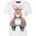 textil Mujer Camisetas manga corta Domrebel Boots Box T-Shirt Blanco