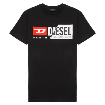 textil Niños Camisetas manga corta Diesel TDIEGOCUTY Negro