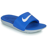 Zapatos Niños Chanclas Nike KAWA GS Azul / Blanco