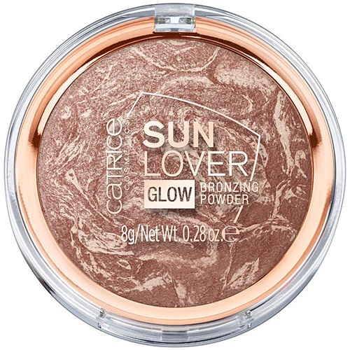 Belleza Colorete & polvos Catrice Sun Lover Glow Bronzing Powder 010-sun-kissed Bronze 