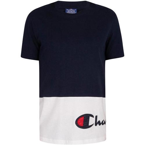 textil Hombre Camisetas manga corta Champion 214208BS538 Azul