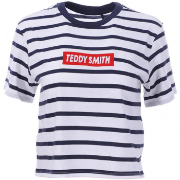 textil Mujer Camisetas manga corta Teddy Smith  Azul