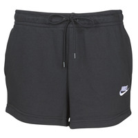 textil Mujer Shorts / Bermudas Nike W NSW ESSNTL SHORT FT Negro