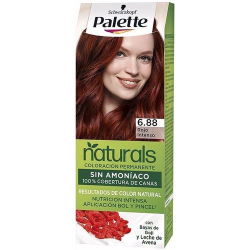 Belleza Mujer Coloración Palette Natural Tinte 6.88-rojo Intenso 