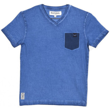 textil Niño Tops y Camisetas Kaporal Tee-Shirt Garçon Rahn Bleu Azul