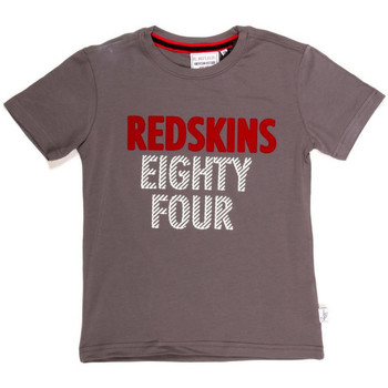 textil Niño Tops y Camisetas Redskins T-shirt  Best Calder Anthracite Gris