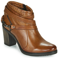 Zapatos Mujer Low boots Dream in Green NEGUS Camel