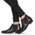 Zapatos Mujer Botas de caña baja Fericelli NANARUM Negro / Plata