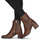 Zapatos Mujer Botines Fericelli NAKE Negro / Marrón