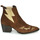 Zapatos Mujer Botines Fericelli NAUSSON Beige / Oro