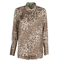 textil Mujer Tops / Blusas Guess VIVIAN Leopardo