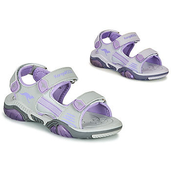 Zapatos Niños Sandalias de deporte Kangaroos Sandalshine Gris / Violeta