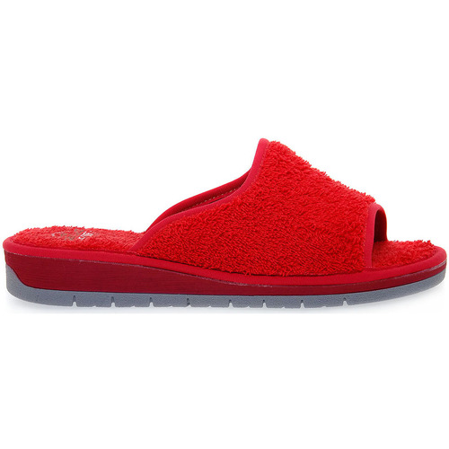 Zapatos Mujer Zuecos (Mules) Grunland ROSSO G7DOLA Rojo
