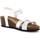 Zapatos Mujer Sandalias Valleverde G51302 Blanco