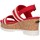 Zapatos Mujer Sandalias Pepe jeans PLS90165 KATHERINE DOUBLE Rojo