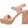 Zapatos Mujer Sandalias MTNG 50908 Rosa
