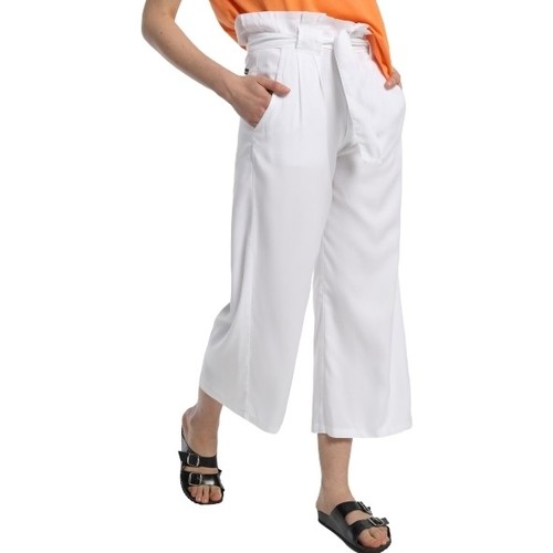 Lois pantalon cinturon dael blanc 206902042 Blanco - textil Fluido Mujer 64,95 €