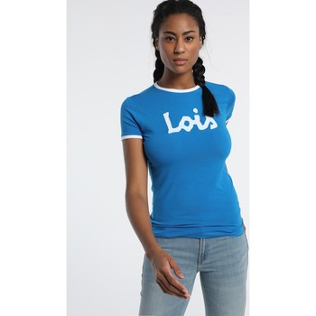 textil Mujer Camisetas manga corta Lois T Shirt Bleu 420472094 Azul
