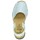 Zapatos Mujer Sandalias Avarca Cayetano Ortuño Menorquina purpurina Blanco