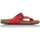 Zapatos Mujer Sandalias Interbios 7119 Rojo