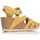 Zapatos Mujer Sandalias Interbios 5633 Amarillo