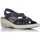 Zapatos Mujer Sandalias Interbios 3017 Azul