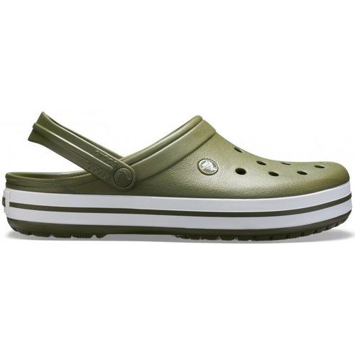 Zapatos Mujer Sandalias Crocs CR.11016-AGWH Army green/white