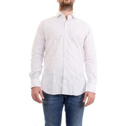 textil Hombre Camisas manga corta Xacus 61243.001 Camiseta hombre Blanco Blanco