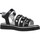 Zapatos Niña Sandalias Asso AG6703 Negro