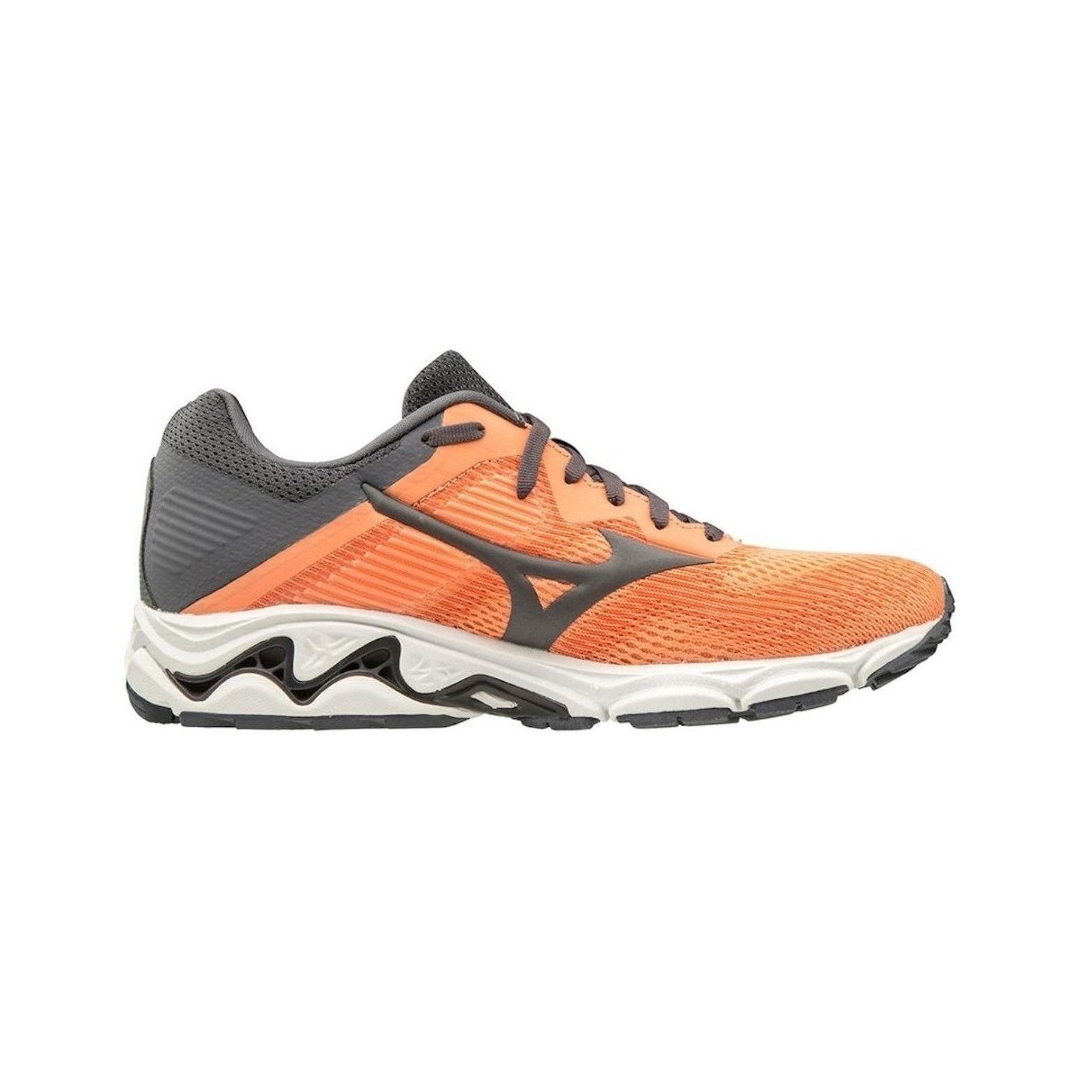 Zapatos Mujer Running / trail Mizuno Wave Inspire 16 W Blanco, Grises, De color naranja