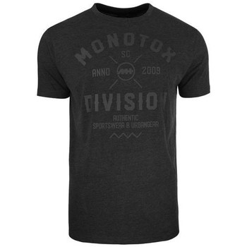 textil Hombre Camisetas manga corta Monotox Division Negro