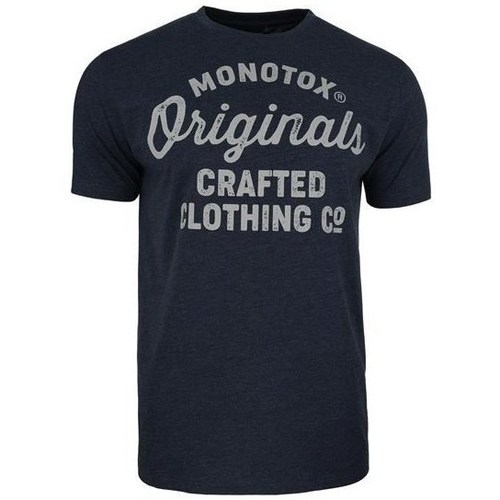 textil Hombre Camisetas manga corta Monotox Originals Crafted Marino