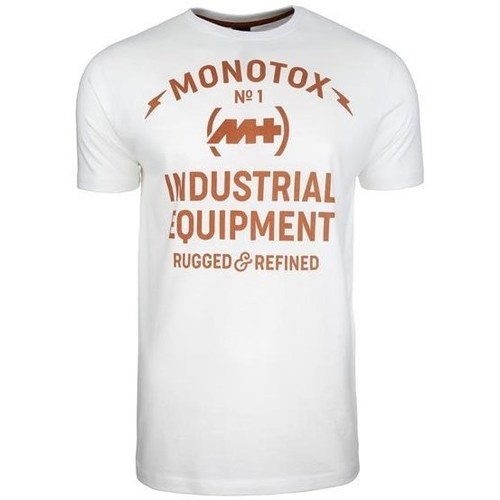textil Hombre Camisetas manga corta Monotox Industrial Blanco