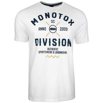 textil Hombre Camisetas manga corta Monotox Division Blanco