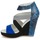 Zapatos Mujer Sandalias Serafini CARRY Negro / Azul / Gris
