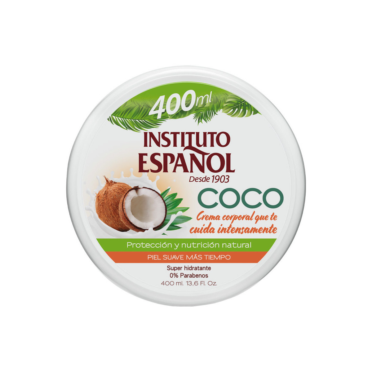 Belleza Hidratantes & nutritivos Instituto Español Coco Crema Corporal Super Hidratante  400 ml 